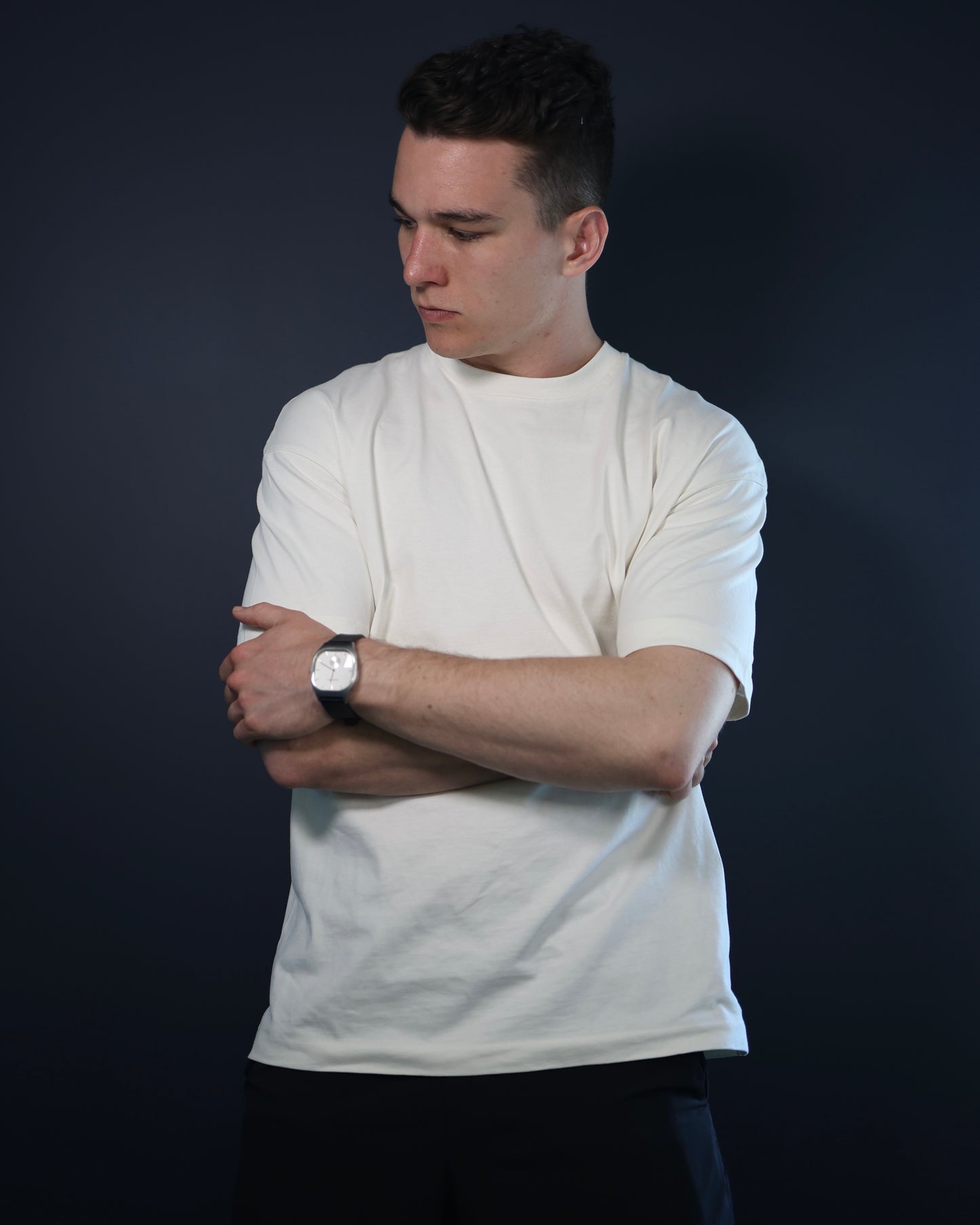 Oversize Cotton Box Tee - Mens