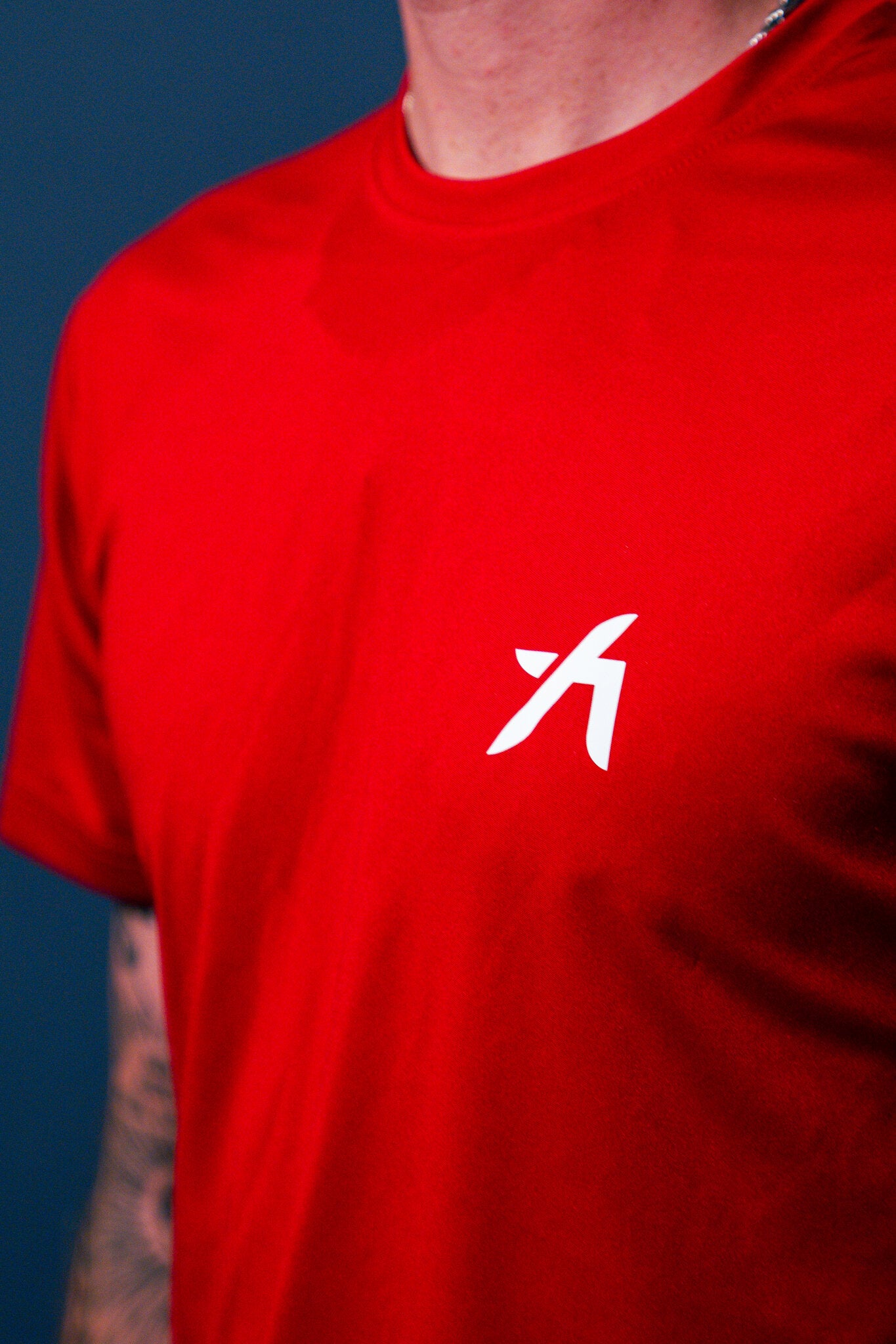 Core Tee Fire Red - Mens