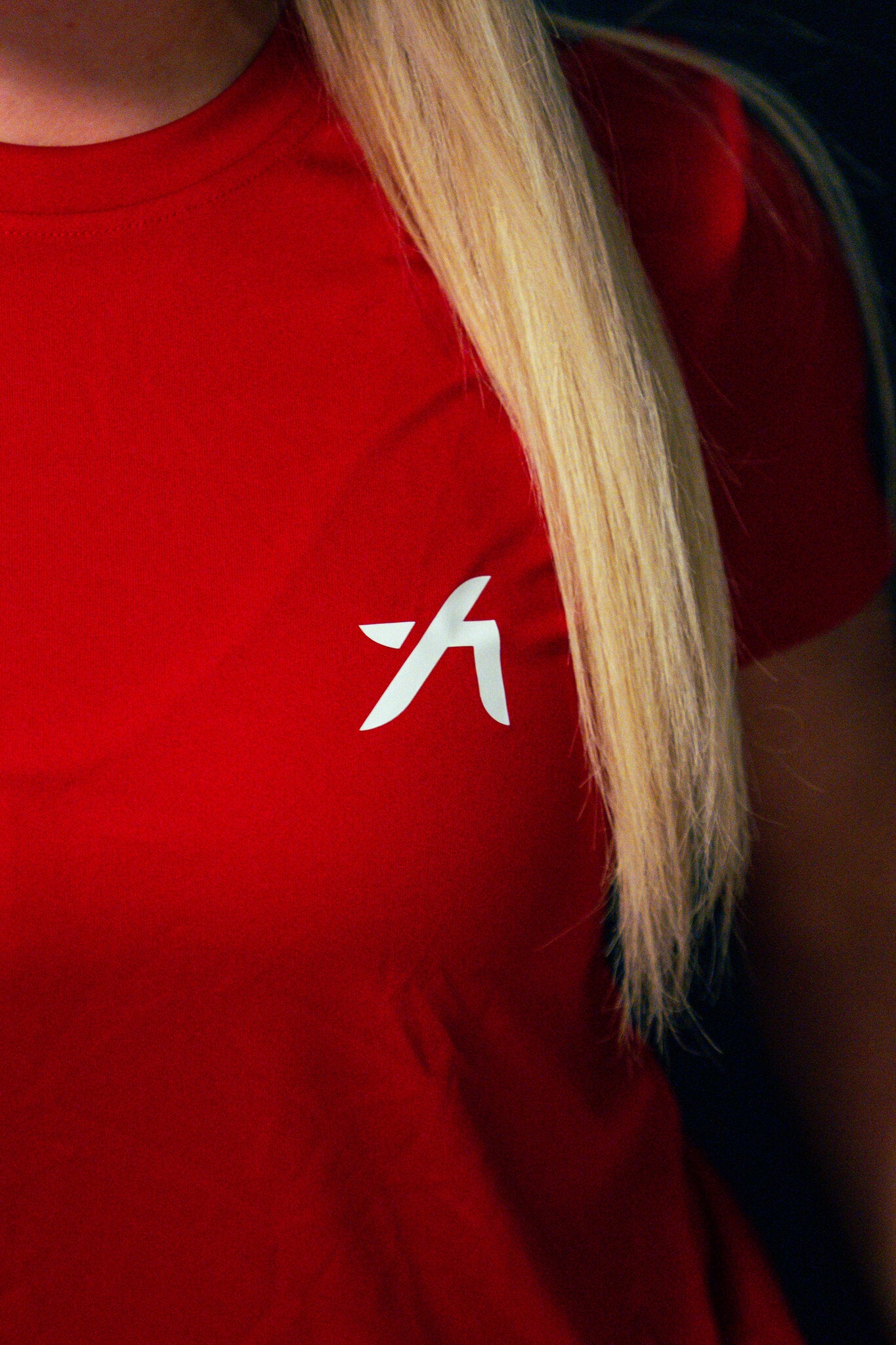 Core Tee Fire Red - Womens