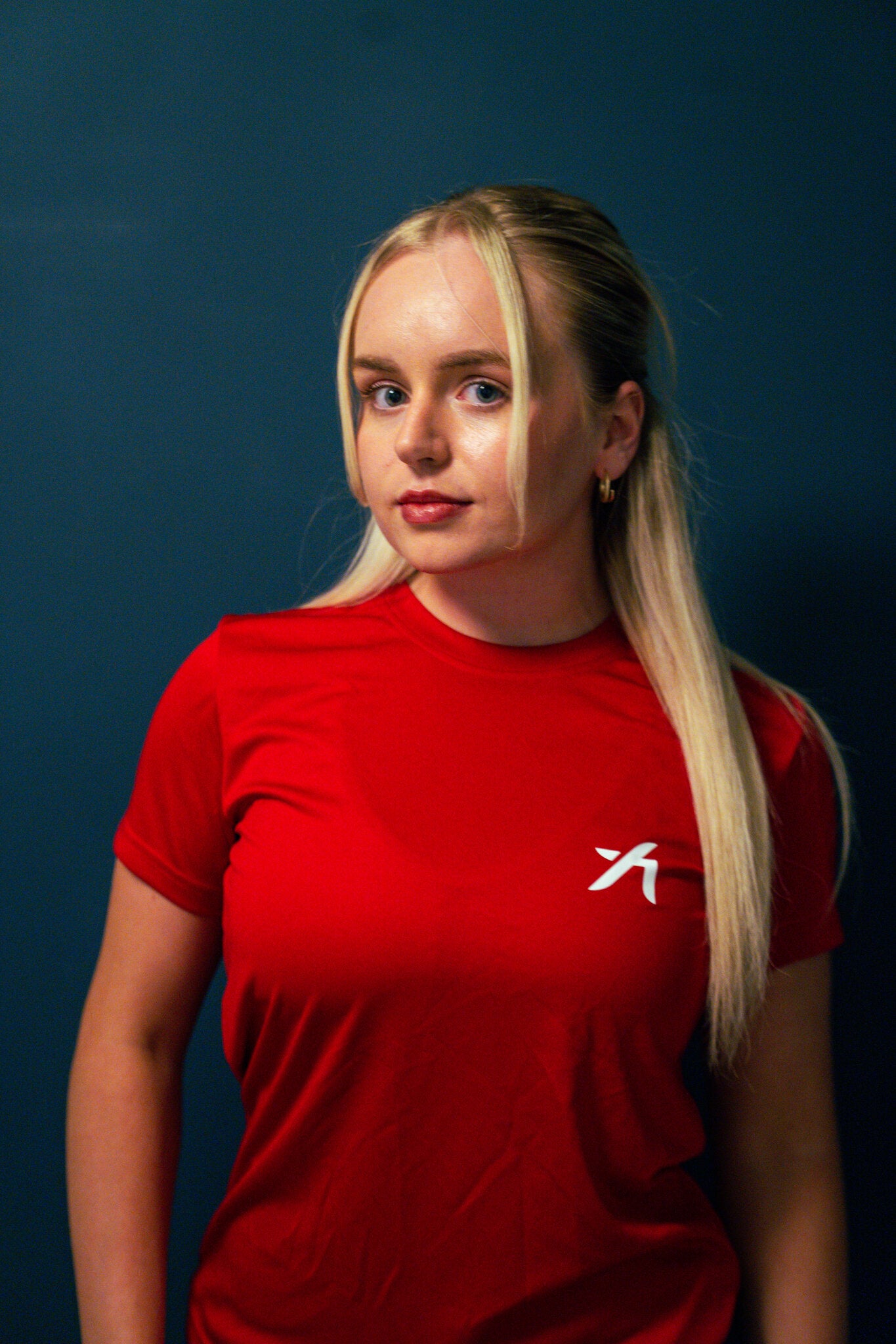 Core Tee Fire Red - Womens