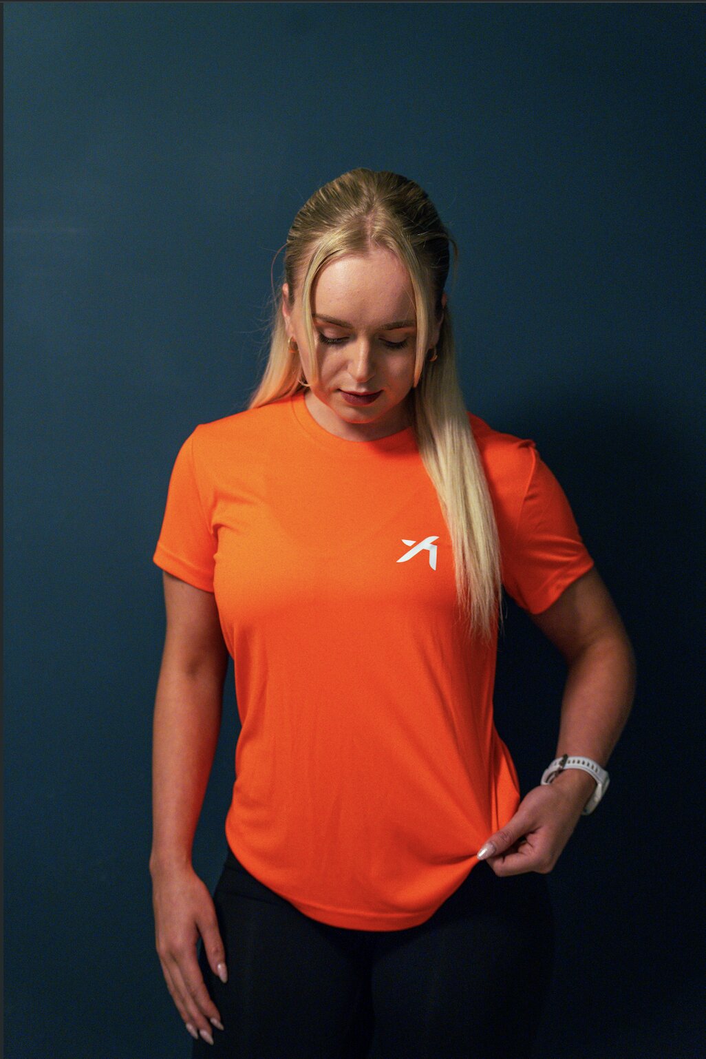 Core Tee Lightning Orange - Womens